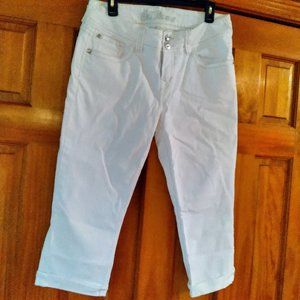 White Capri Jeans size 13
